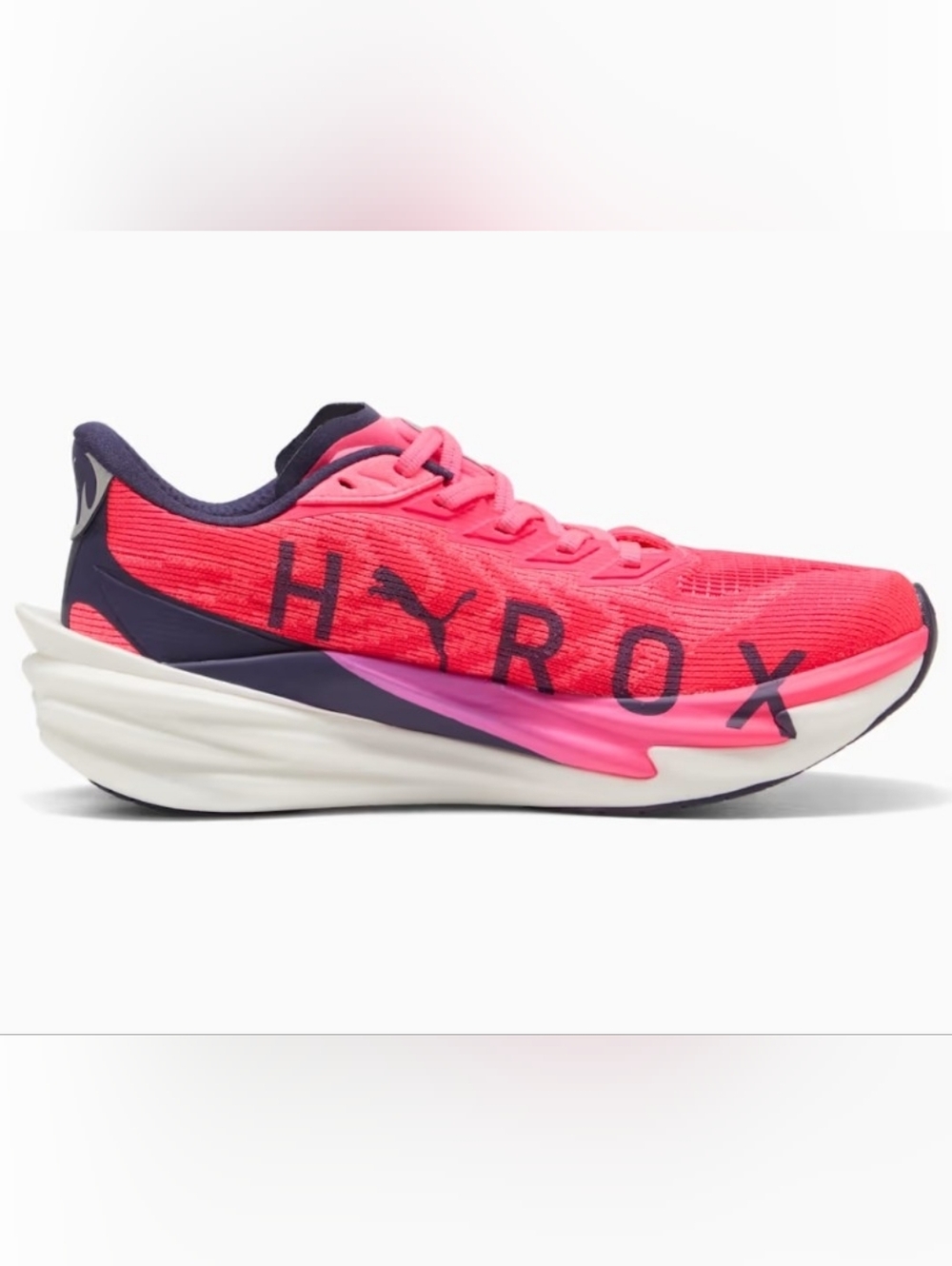 Puma FIRE! NIB! x HIROX Deviate Nitro 4 in Pure Pink Puma White. Sz 6. R2S!! - Picture 5 of 15